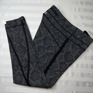 Lululemon Pace Tights Full-On Luxtreme Lights Out Black Ravish Reptile Silver 8